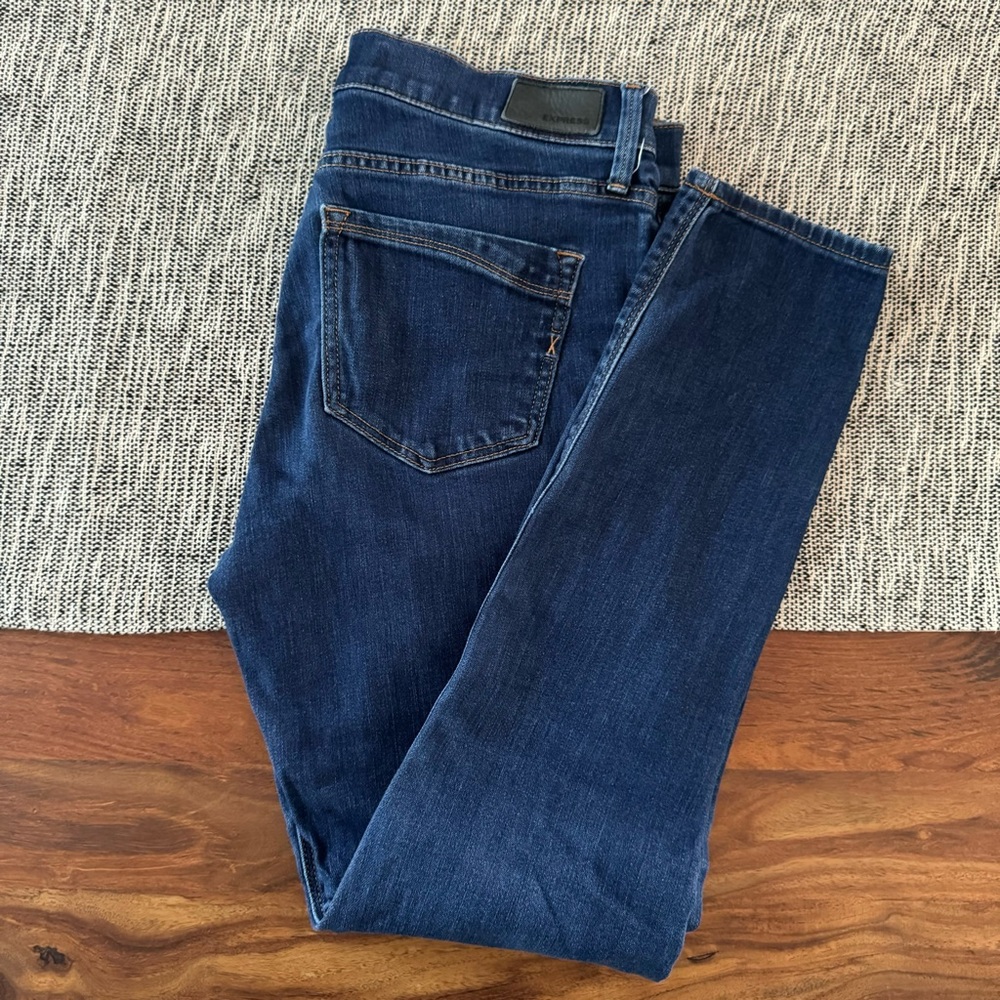 Express Size 8R Stretch Mid Rise Legging - Picture 3 of 3